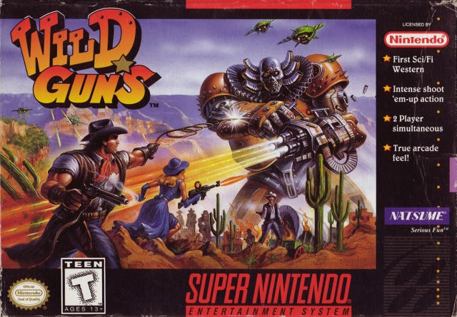Wild Guns (Super Nintendo) (Online Only)