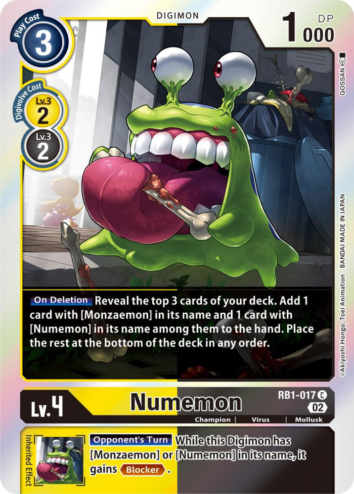 Numemon [RB1-017] [Resurgence Booster] (ONLINE ORDER ONLY)