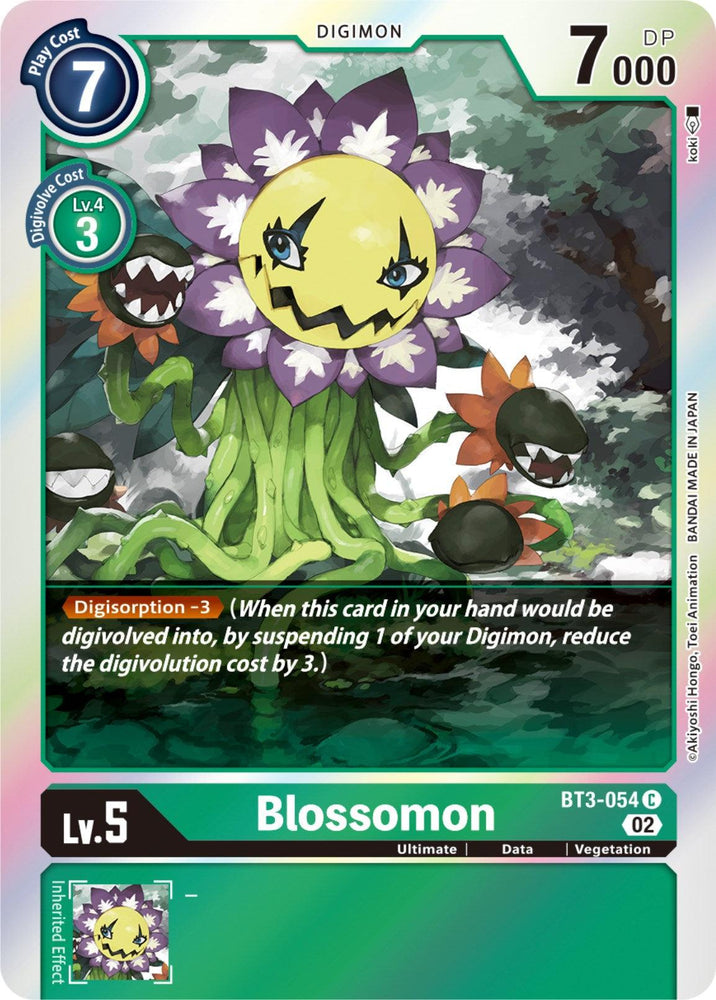 Blossomon [BT3-054] [Resurgence Booster] (ONLINE ORDER ONLY)