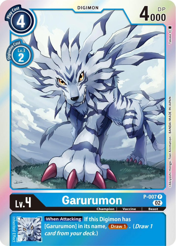 Garurumon [P-007 P] [Resurgence Booster] (ONLINE ORDER ONLY)