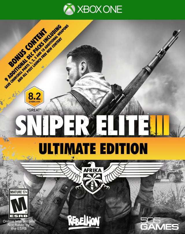 Sniper Elite III: Ultimate Edition (Xbox One) (Online Only)
