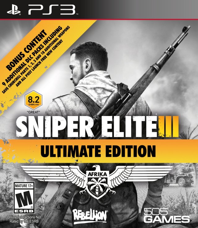 Sniper Elite III Ultimate Edition (PlayStation 3) (Online Order Only)