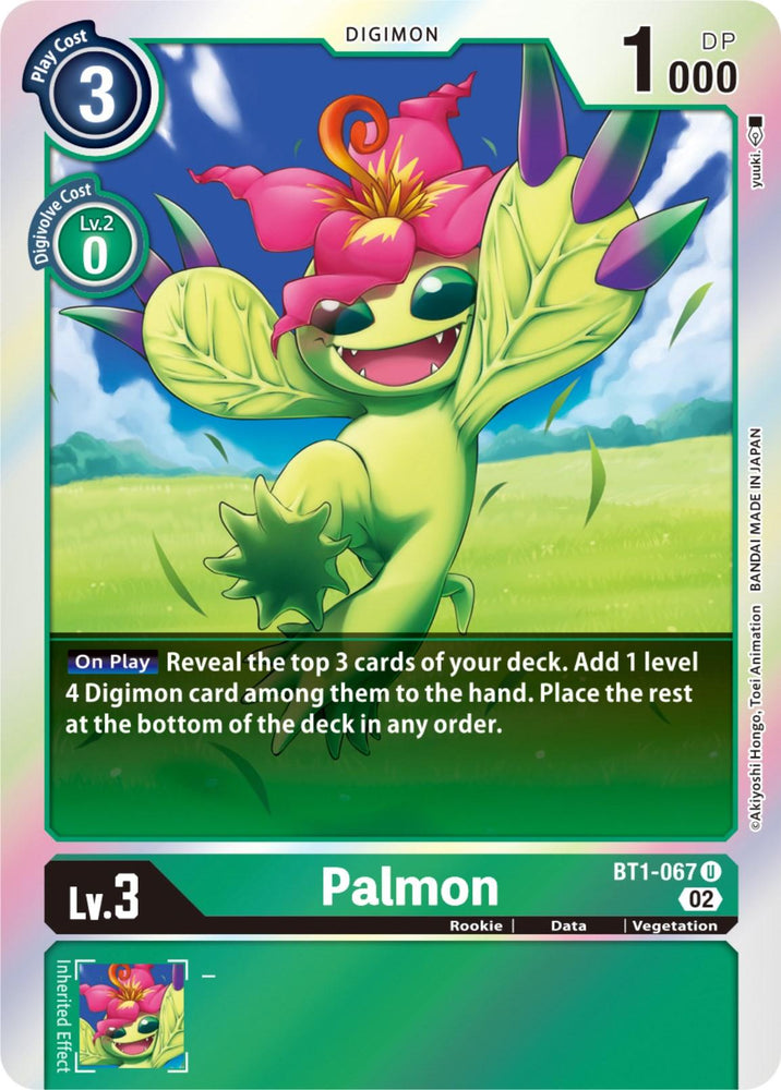 Palmon [BT1-067] [Resurgence Booster] (ONLINE ORDER ONLY)