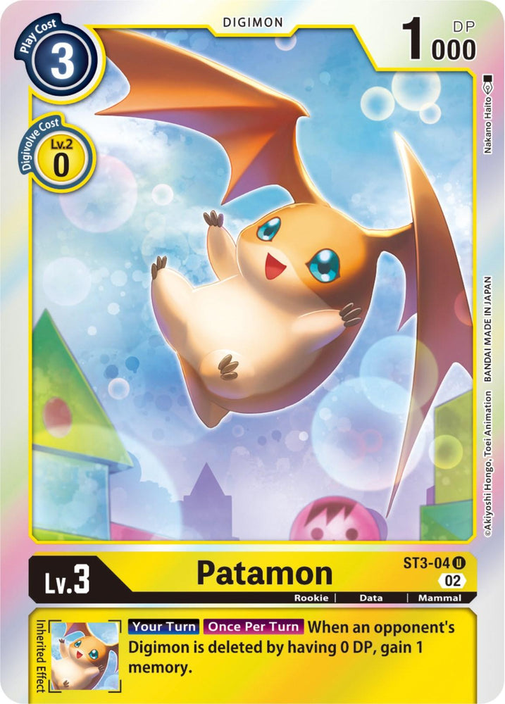Patamon [ST3-04] [Resurgence Booster] (ONLINE ORDER ONLY)