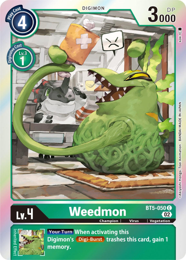 Weedmon [BT5-050] [Resurgence Booster] (ONLINE ORDER ONLY)