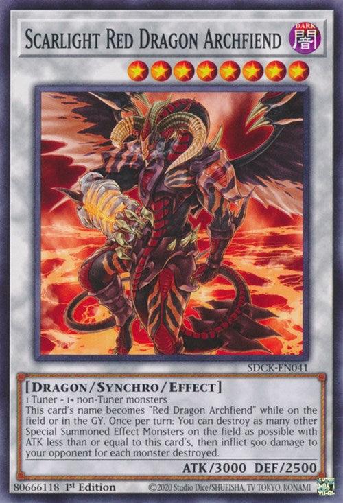 Scarlight Red Dragon Archfiend [SDCK-EN041] Common (ONLINE ORDER ONLY)