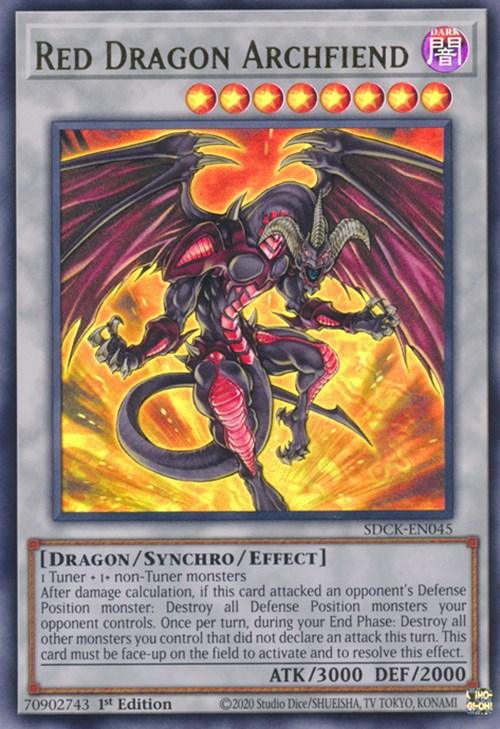 Red Dragon Archfiend [SDCK-EN045] Ultra Rare (ONLINE ORDER ONLY)