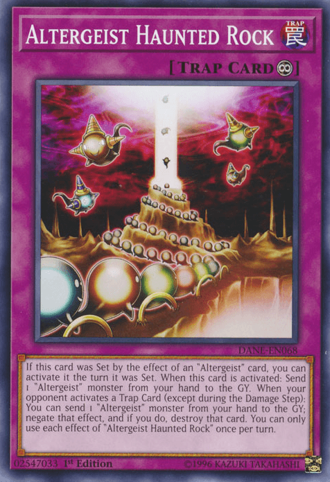 Altergeist Haunted Rock [DANE-EN068] Common (ONLINE ORDER ONLY)