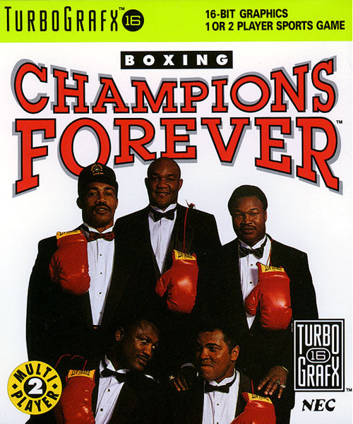 Champions Forever Boxing (TurboGrafx-16) (ONLINE ORDER ONLY)