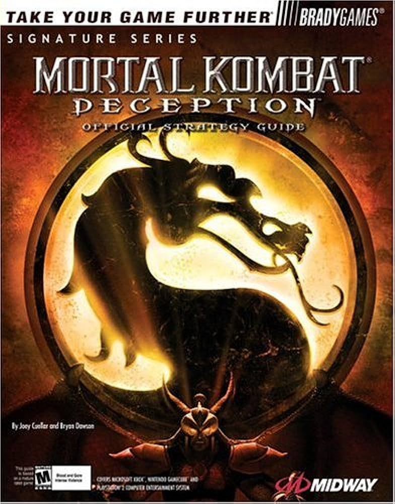Mortal Kombat Deception Bundle [Game + Strategy Guide] (Playstation 2) (Online Only)