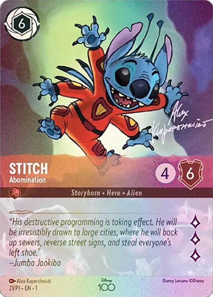 Stitch - Abomination (Enchanted) (21) [Disney100 Promos] (ONLINE ORDER ONLY)