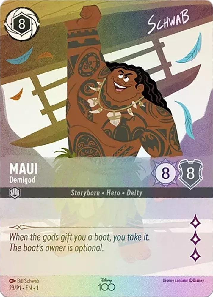 Maui - Demigod (Enchanted) (23) [Disney100 Promos] (ONLINE ORDER ONLY)