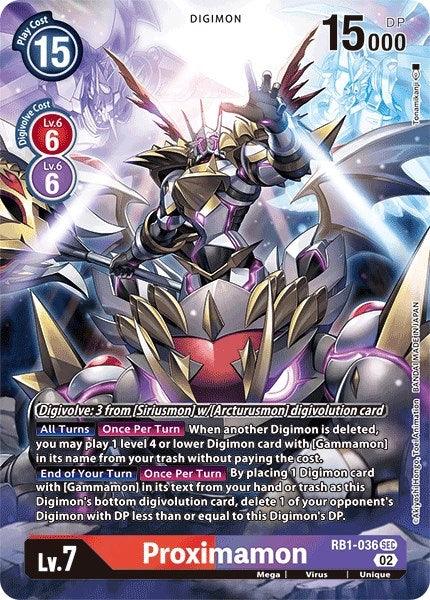 Proximamon (Textured Alternate Art) [Resurgence Booster] (ONLINE ORDER ONLY)