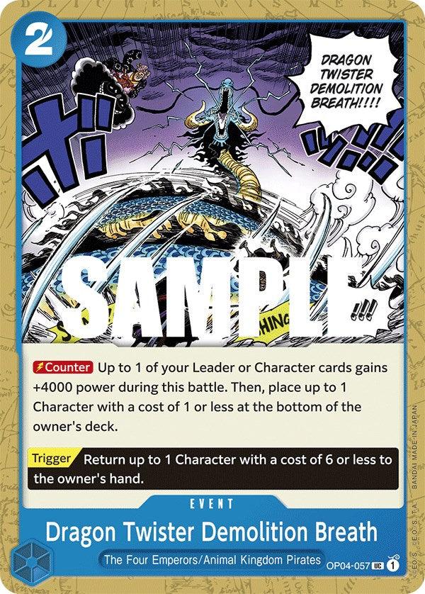 Dragon Twister Demolition Breath [Kingdoms of Intrigue] (ONLINE ORDER ONLY)