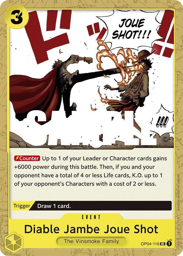 Diable Jambe Joue Shot [Kingdoms of Intrigue] (ONLINE ORDER ONLY)