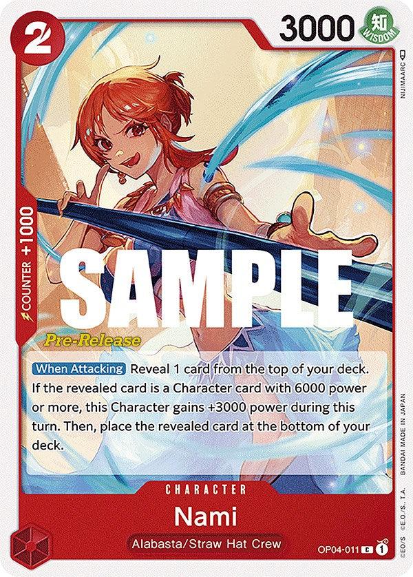 Nami [Kingdoms of Intrigue Pre-Release Cards] (ONLINE ORDER ONLY)