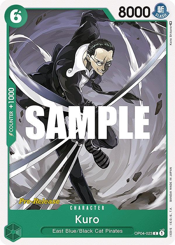Kuro [Kingdoms of Intrigue Pre-Release Cards] (ONLINE ORDER ONLY)