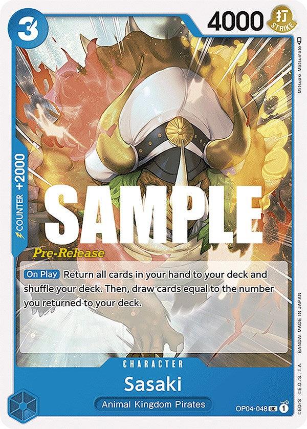 Sasaki [Kingdoms of Intrigue Pre-Release Cards] (ONLINE ORDER ONLY)