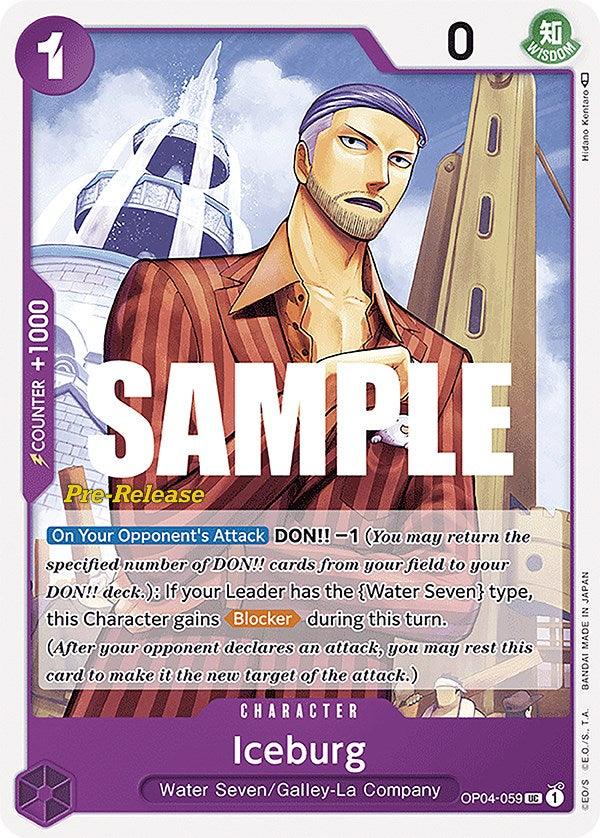 Iceburg [Kingdoms of Intrigue Pre-Release Cards] (ONLINE ORDER ONLY)