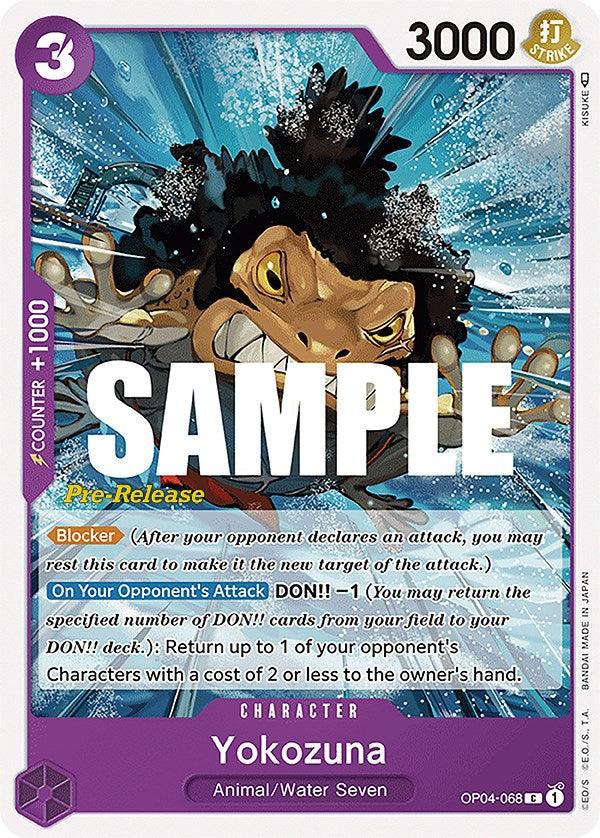 Yokozuna [Kingdoms of Intrigue Pre-Release Cards] (ONLINE ORDER ONLY)