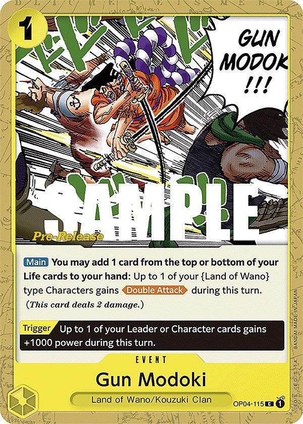 Gun Modoki [Kingdoms of Intrigue Pre-Release Cards] (ONLINE ORDER ONLY)