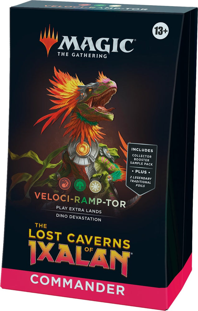 The Lost Caverns of Ixalan Commander Deck - Veloci-Ramp-Tor [LCC] (ONLINE ORDER ONLY)