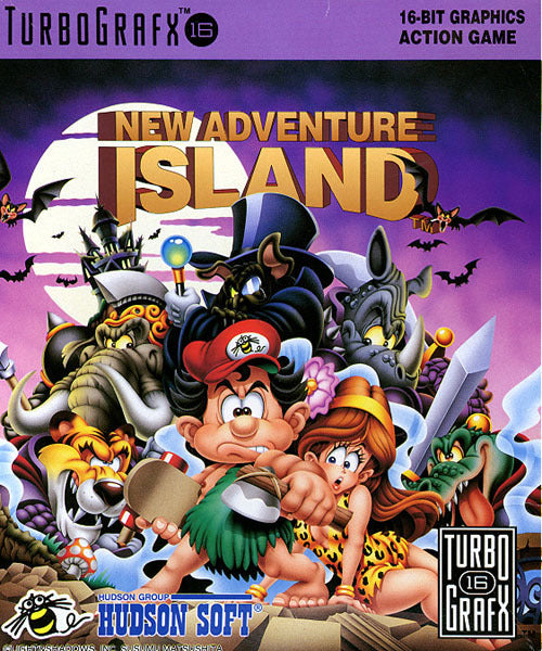 New Adventure Island (TurboGrafx-16) (ONLINE ORDER ONLY)