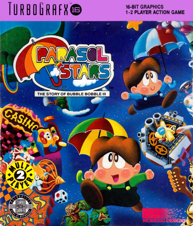 Parasol Stars (TurboGrafx-16) (ONLINE ORDER ONLY)