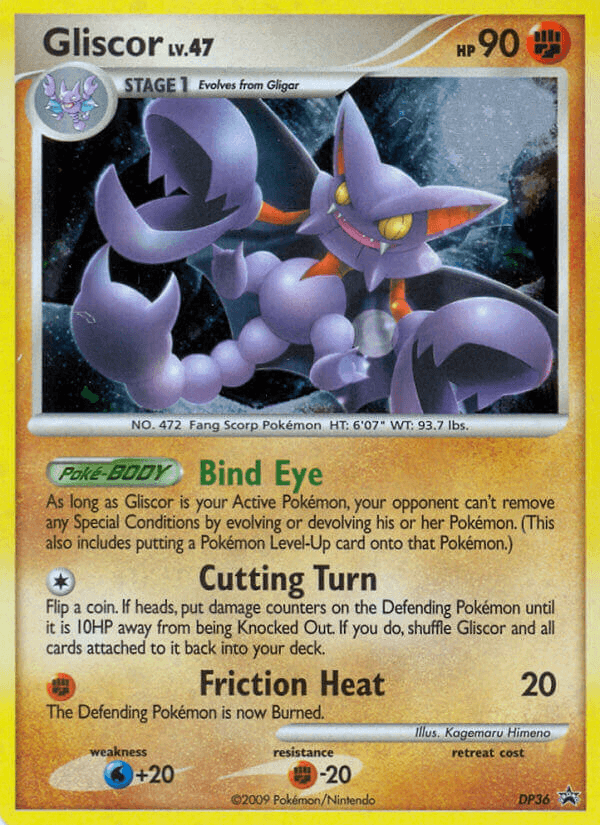 Gliscor (DP36) [Diamond & Pearl: Black Star Promos] (Online Only)