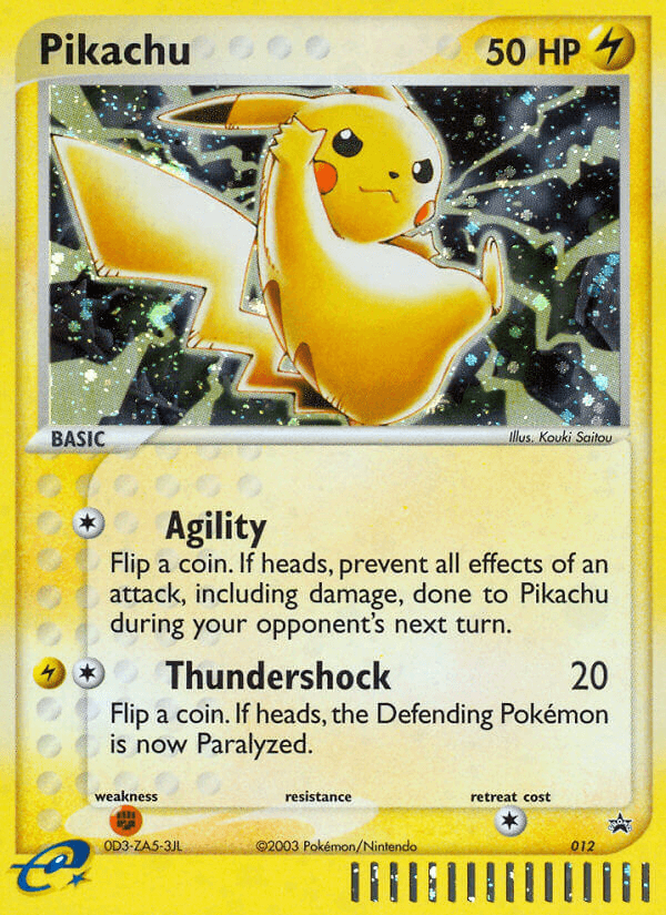 Pikachu (012) [Nintendo: Black Star Promos] (Online Only)