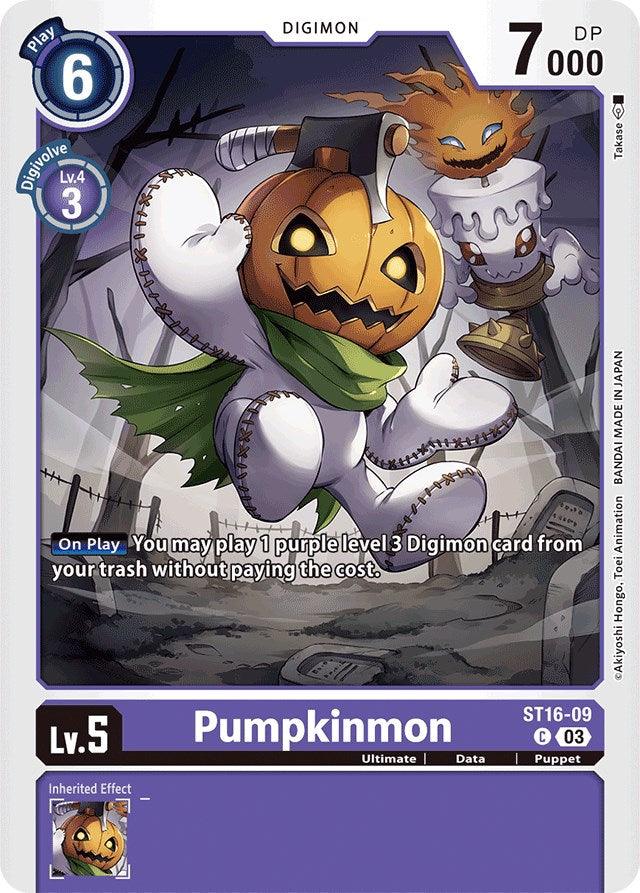 Pumpkinmon [ST16-09] [Starter Deck: Wolf of Friendship] (ONLINE ORDER ONLY)