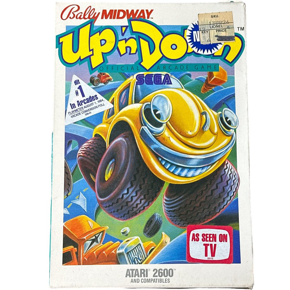 Up 'n Down - Atari 2600 (RARE) (ONLINE ORDER ONLY)