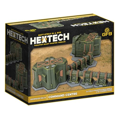 Battlefield in a Box: HexTech - Dropbase Delta Command Centre (ONLINE ORDER ONLY)