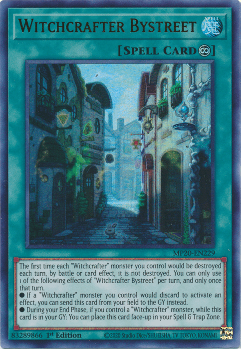 Witchcrafter Bystreet [MP20-EN229] Ultra Rare (ONLINE ORDER ONLY)
