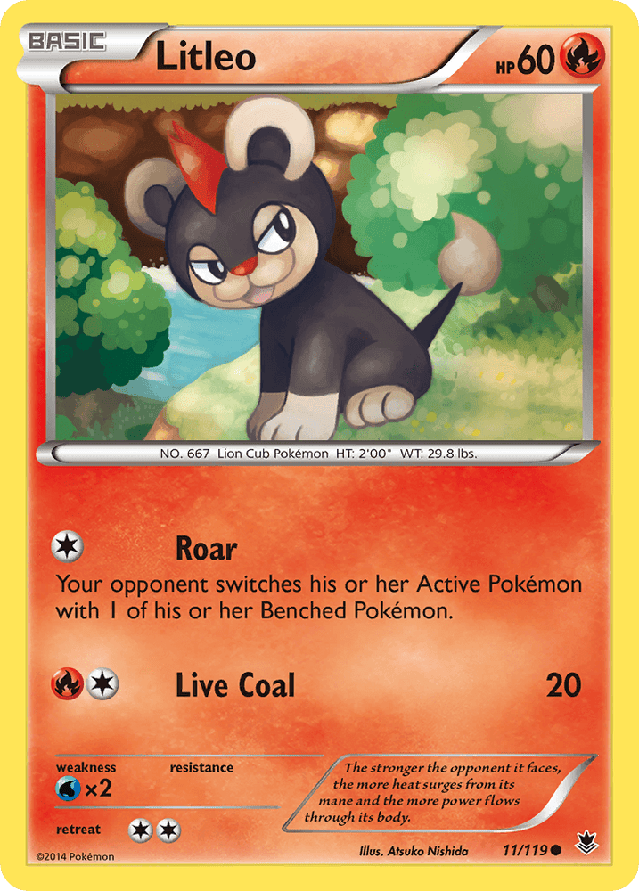 Litleo (11/119) [XY: Phantom Forces] (Online Only)