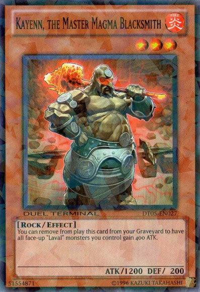 Kayenn, the Master Magma Blacksmith [DT05-EN027] Common (ONLINE ORDER ONLY)