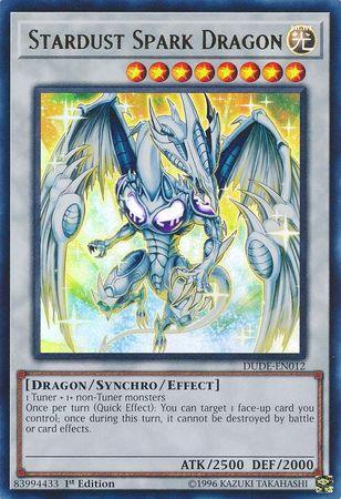Stardust Spark Dragon [DUDE-EN012] Ultra Rare (ONLINE ORDER ONLY)
