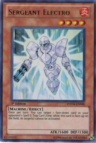 Sergeant Electro [PHSW-EN090] Ultra Rare (ONLINE ORDER ONLY)