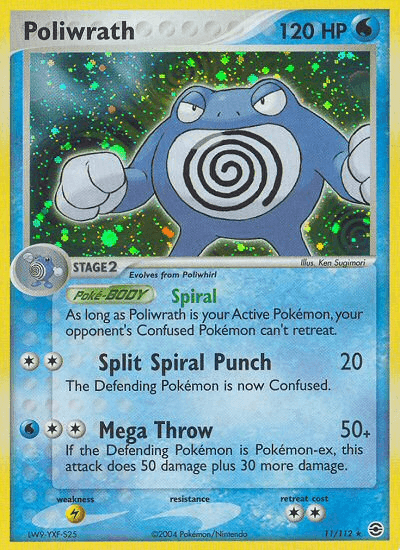 Poliwrath (11/112) [EX: FireRed & LeafGreen] (Online Only)