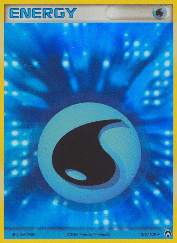 Water Energy (105/108) [EX: Power Keepers] (Online Only)