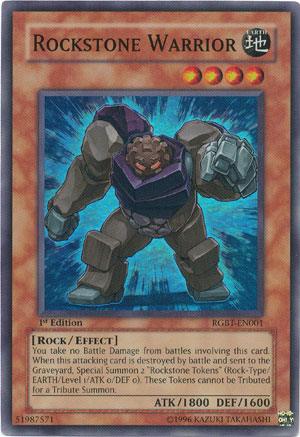 Rockstone Warrior [RGBT-EN001] Super Rare (ONLINE ORDER ONLY)