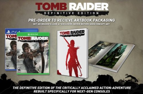 Tomb Raider Definitive Edition (Artbook Packaging) (Playstation 4) (Online Only)