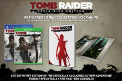Tomb Raider Definitive Edition (Artbook Packaging) (Playstation 4) (Online Only)