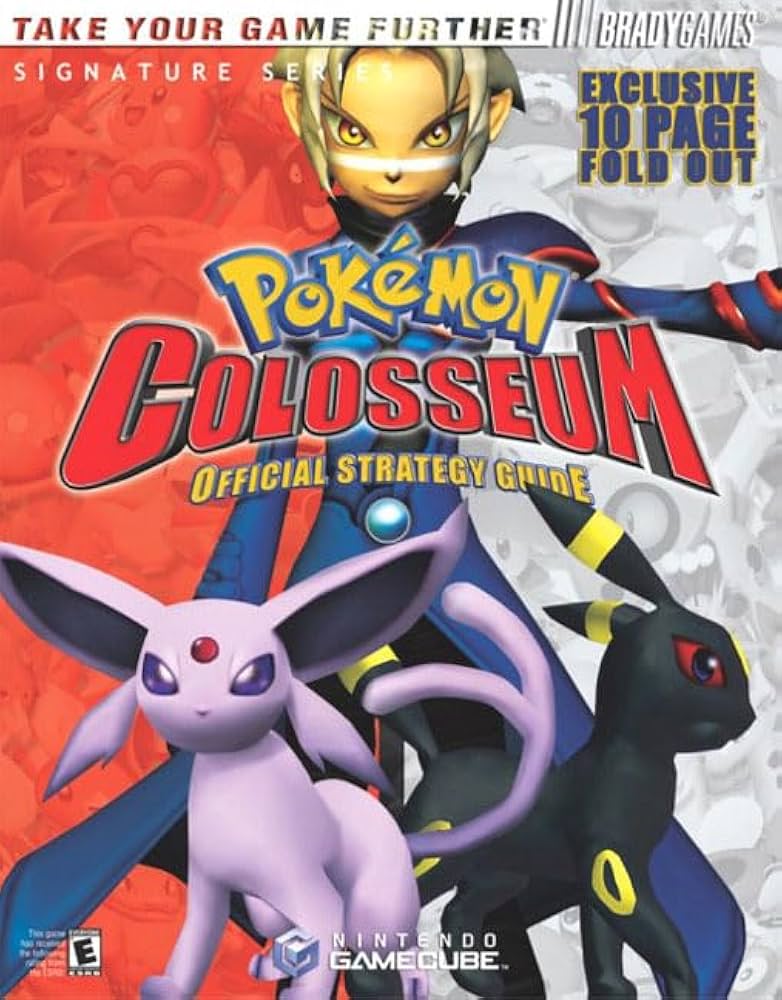 Pokémon Colosseum + Strategy Guide Bundle (Nintendo GameCube) (ONLINE ORDER ONLY)
