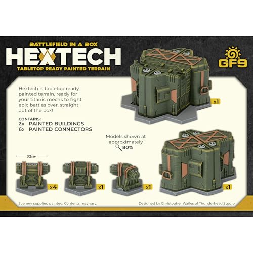 Battlefield in a Box: HexTech - Dropbase Delta Command Centre (ONLINE ORDER ONLY)