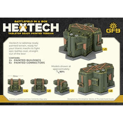 Battlefield in a Box: HexTech - Dropbase Delta Command Centre (ONLINE ORDER ONLY)