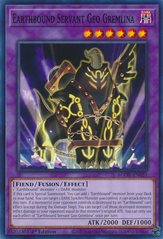Earthbound Servant Geo Gremlina [AGOV-EN031] Common (ONLINE ORDER ONLY)