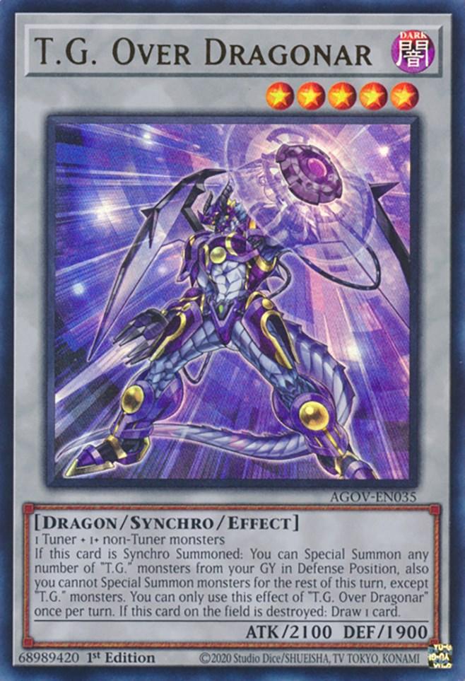 T.G. Over Dragonar [AGOV-EN035] Ultra Rare (ONLINE ORDER ONLY)