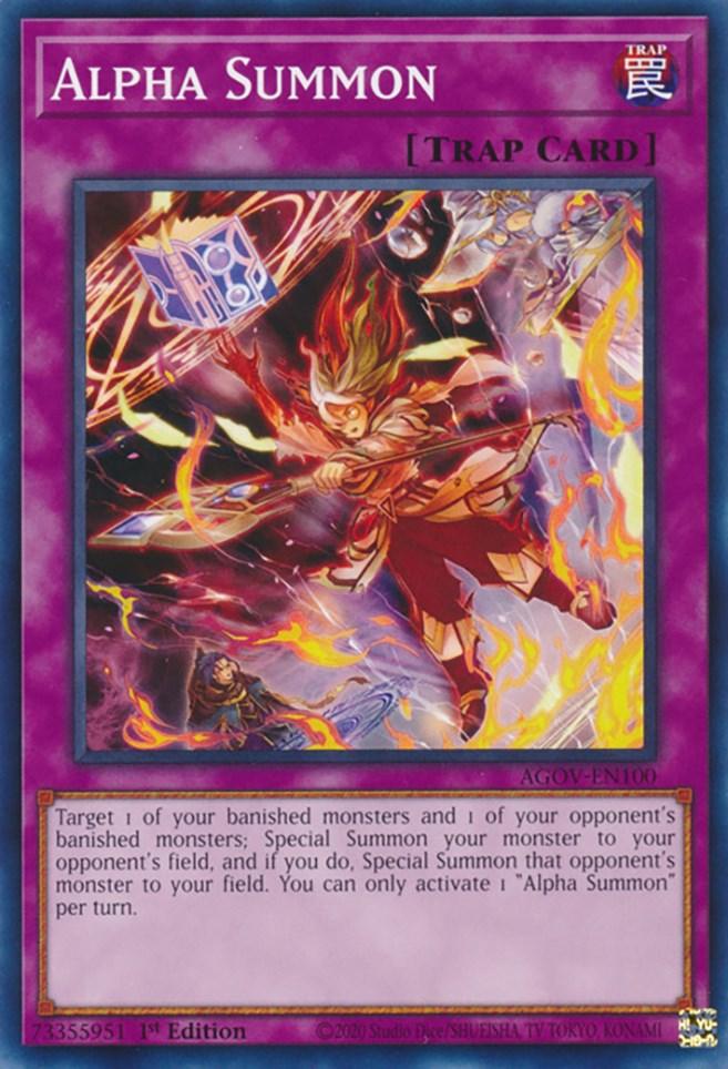 Alpha Summon [AGOV-EN100] Common (ONLINE ORDER ONLY)