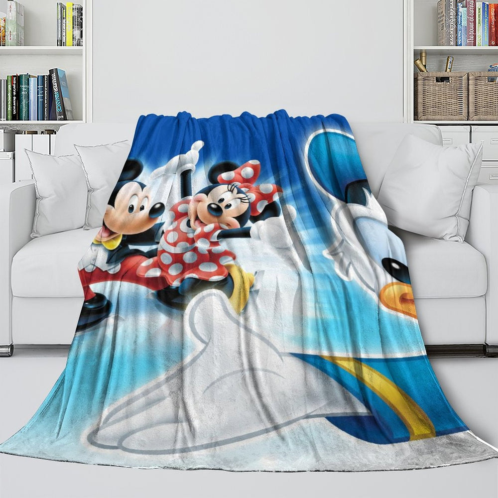 Donald Duck Blanket Flannel Fleece Throw Room Decoration (Online Order Only)